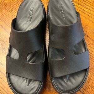 CROCS Black Slide Footwear